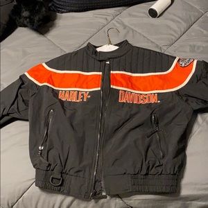 Long Sleeve Harley Davidson Kids Jacket